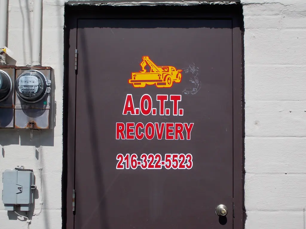 Window signs in South Euclid